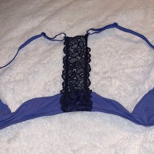 Blue bra